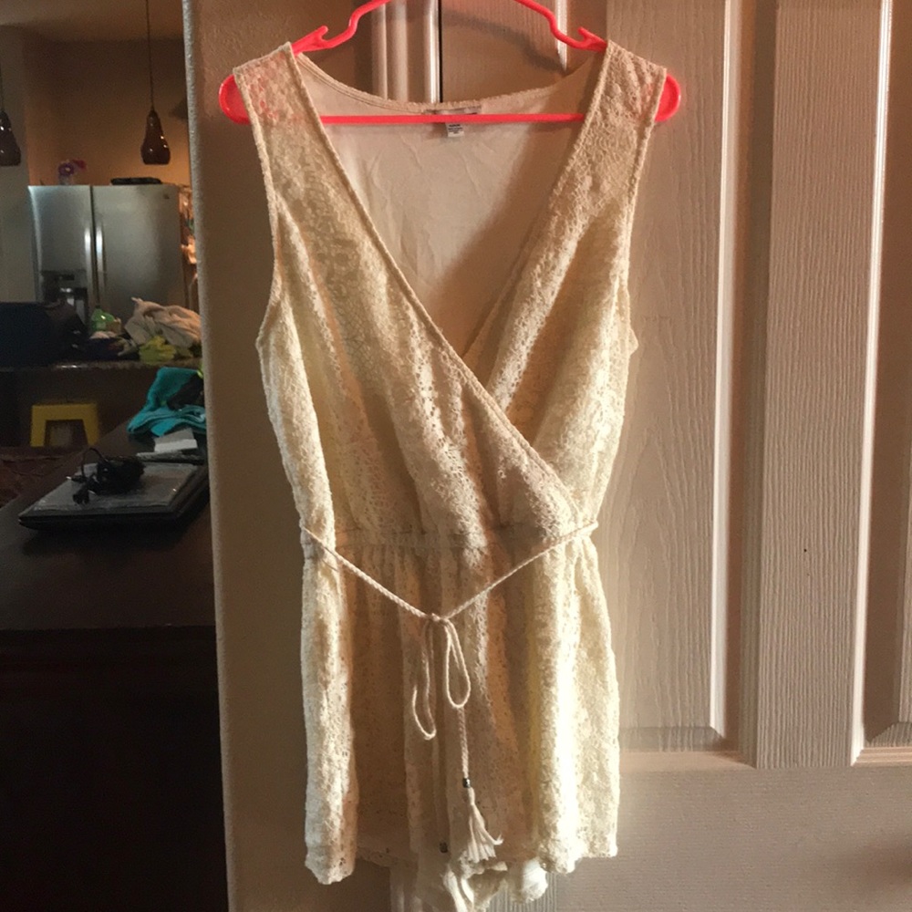 Lace romper